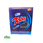 بركات بسكويت الكاكاو  محشي بالكريمة 12 قطعه