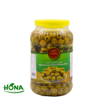 Kurdische perforierte grüne Oliven 1800 gm