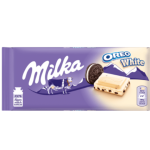 شوكولاتة ميلكا اوريو ابيض 100 جرام
